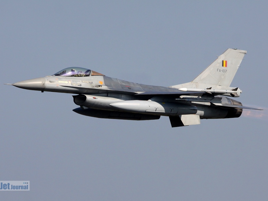 FA-107, F-16AM, Belgian Air Component (2766 Besuche) FA-107, F-16AM, Belgian Air Component