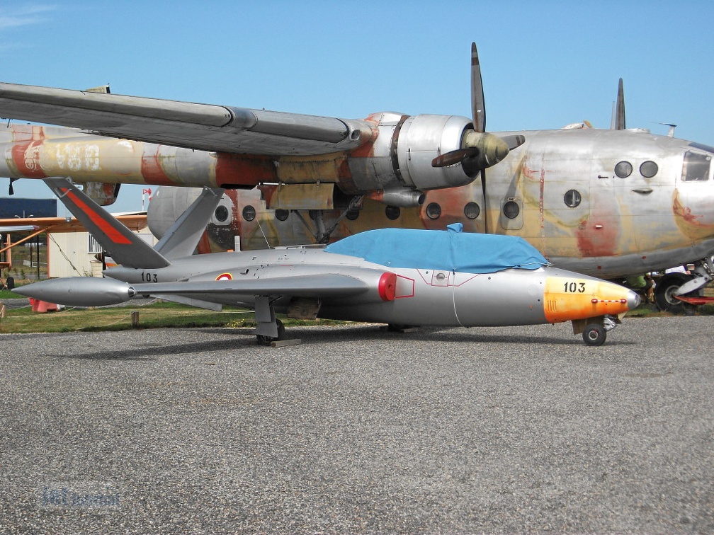 103 Fouga Magister CM170 (3535 návštěv) 103 Fouga Magister CM170