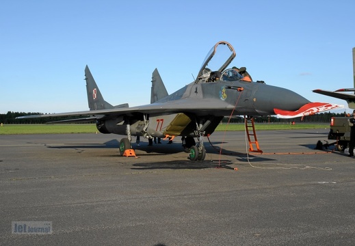 77 MiG-29 1.elt Polish Air Force