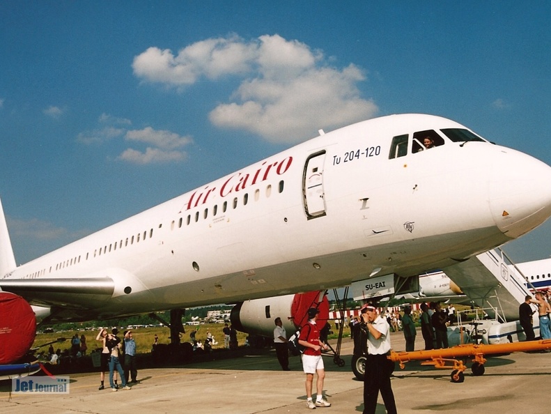 Tu-204-120, SU-EAI (3195 visitas) MAKS 2001 Tu-204-120, SU-EAI