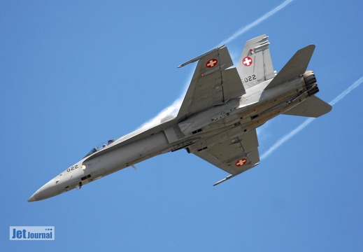 J-5022 F-18C Hornet Schweizer Luftwaffe (2238 Besuche) J-5022 F-18C Hornet Schweizer Luftwaffe