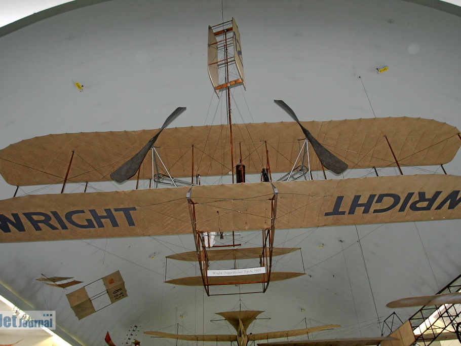 Wright Doppeldecker Typ A (1826 Besuche) Wright Doppeldecker Typ A