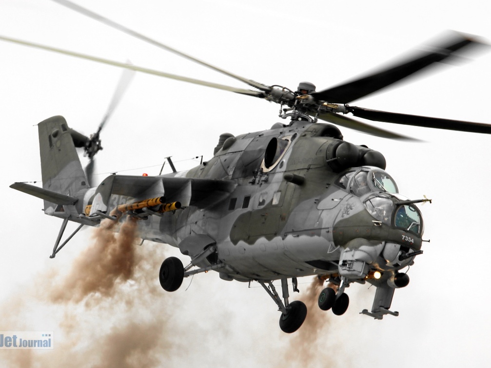 7354, Mil Mi-24W, Czech Air Force (3465 відвідувань) 7354, Mil Mi-24W, Czech Air Force