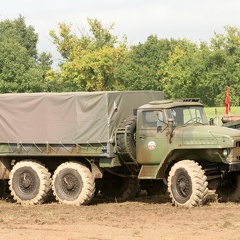 URAL-375D Pritsche/Plane (просмотров: 1540) Tatra Treffen Seehausen 2011 URAL-375D Pritsche/Plane