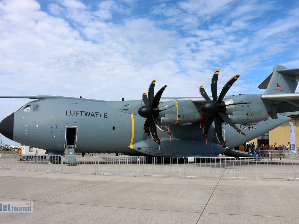54+03, Airbus A400M, Deutsche Luftwaffe
