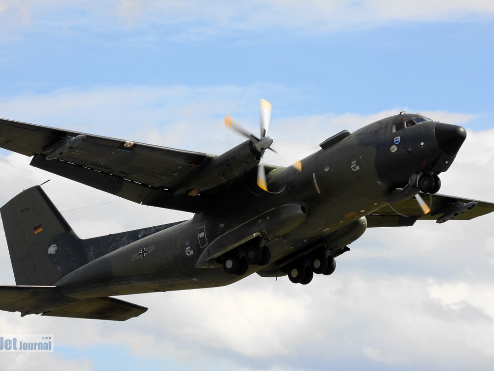 50+55, C-160D Transall, Deutsche Luftwaffe (3471 Besuche) Flugfplatz Hohn 2016 50+55, C-160D Transall, Deutsche Luftwaffe