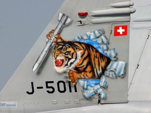 J-5011, F/A-18C, Schweizer Luftwaffe, Tiger (3861 Besuche) J-5011, F/A-18C, Schweizer Luftwaffe, Tiger