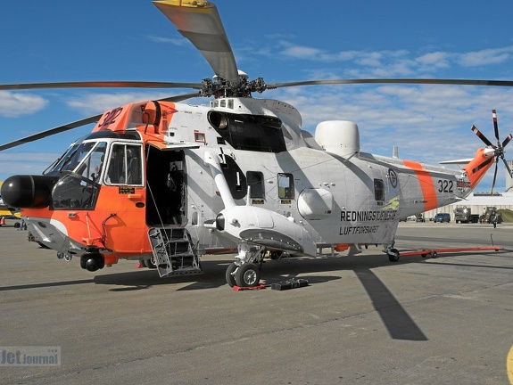 322 Sea King Mk43B 330skv Luftforsvaret