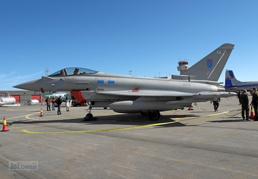 ZK302 EA Typhoon FGR4 6sqn RAF