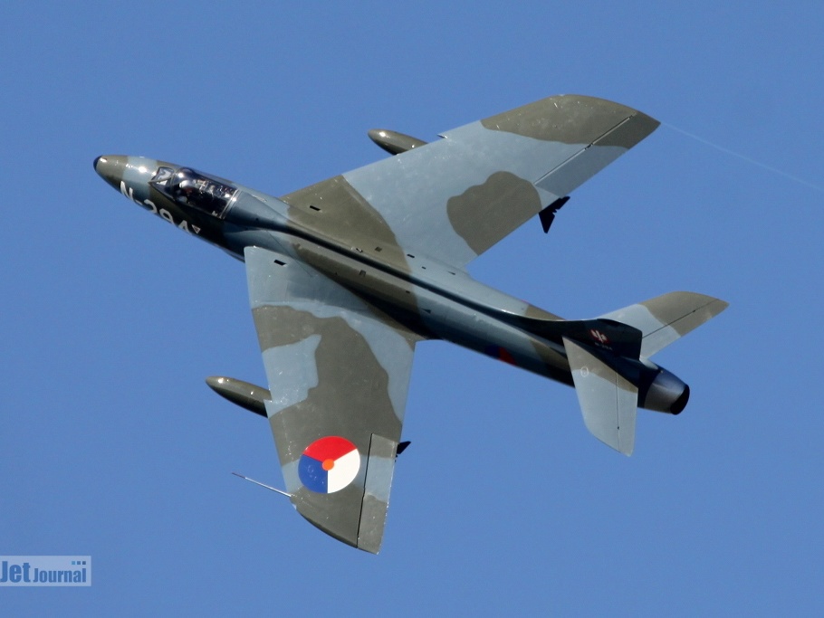 G-KAXF, N-294 Hawker Hunter (1916 Besuche) Belgian Airshow Kleine Brogel 2014 G-KAXF, N-294 Hawker Hunter