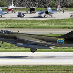 LN-HNT Hawker Hunter MKk58F