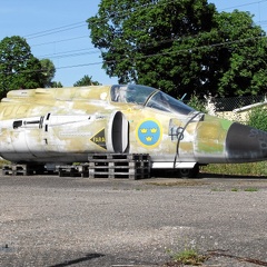 37025 AJ37 Viggen F16 Arboga (2709 Besuche) 37025 AJ37 Viggen F16 Arboga