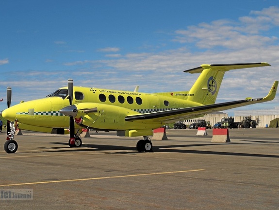 LN-LTK Beech Be200 Lufttransport (2263 visits) LN-LTK Beech Be200 Lufttransport