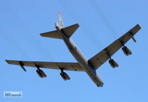 60-0052/LA B-52H Stratofortress 11th BS 2nd BW “Ragin’ Red 11” USAF