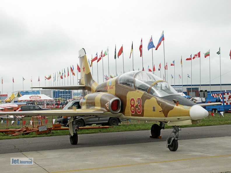 MiG-AT, 83 rot (2348 odwiedzin) MAKS 2003 MiG-AT, 83 rot