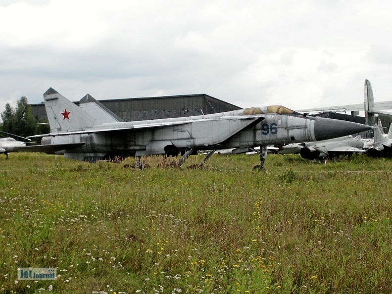 MiG-31, 96 blau (2276 Besuche) Monino 2003 MiG-31, 96 blau