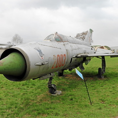 2003, MiG-21M (3155 visits) Muzeum Lotnictwa Krakowie 2003, MiG-21M