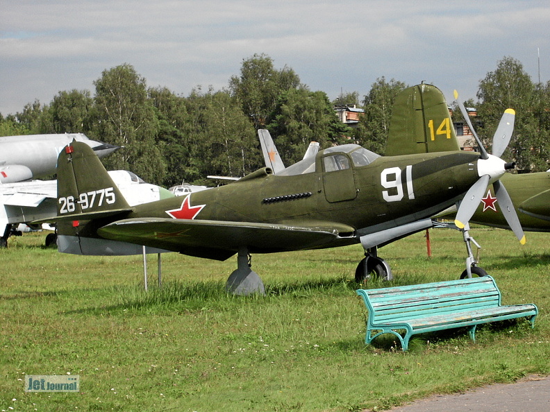 Bell P-63A Kingcobra, 91 weiss (2566 Besuche) Monino 2003 Bell P-63A Kingcobra, 91 weiss