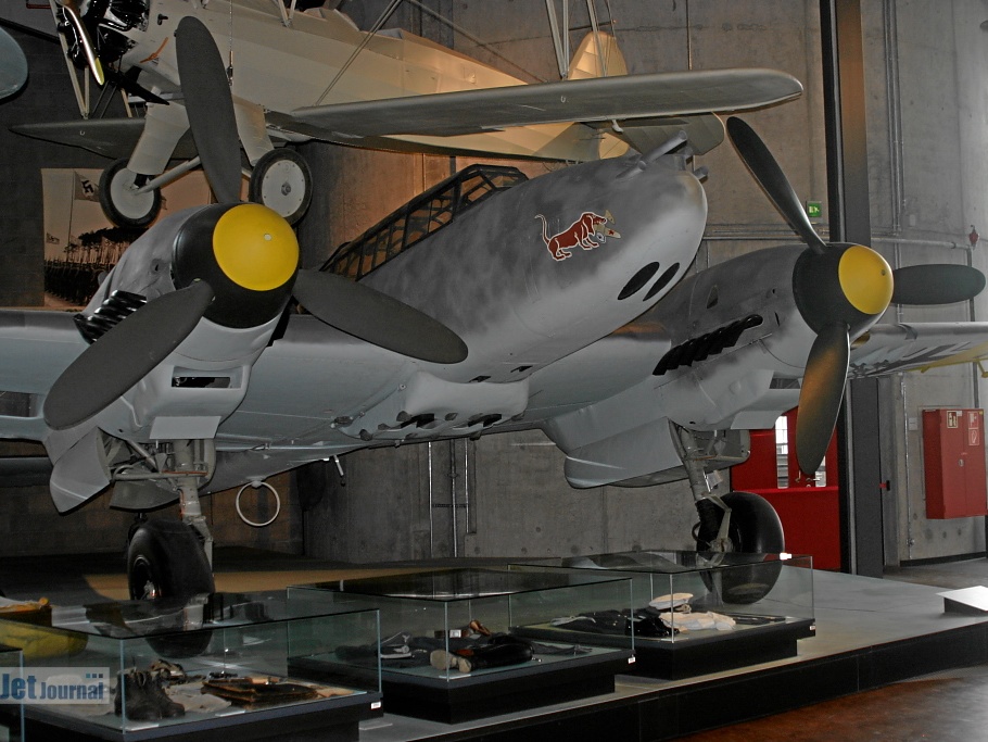 Messerschmitt Bf-110F-2, LN-NR (1873 visingar) Originale Maschine Baujahr 1943 Messerschmitt Bf-110F-2, LN-NR