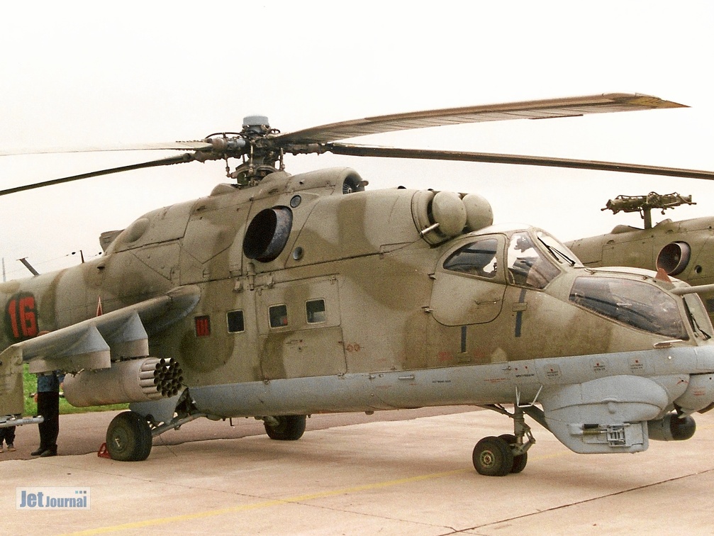 Mi-24W, 16 rot (3183 visingar) MAKS 1999 Mi-24W, 16 rot