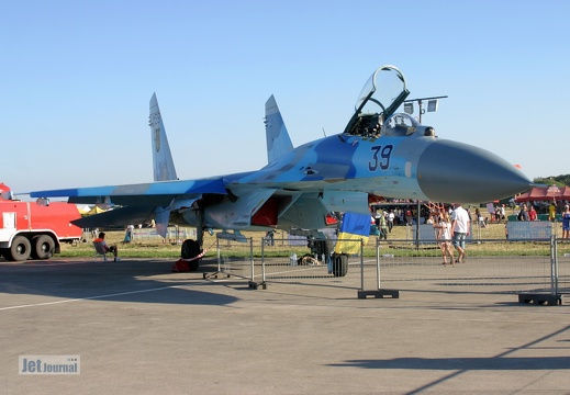 39 blau, Su-27, Ukrainian Air Force