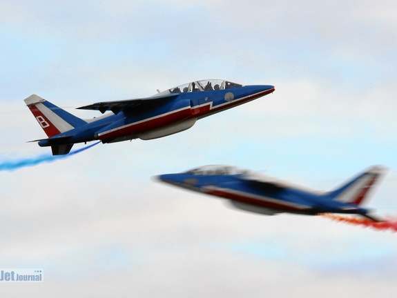 Patrouille de France (2050 visingar) Patrouille de France
