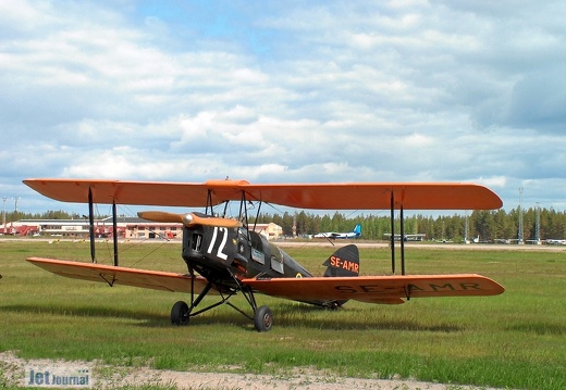 SE-AMR DH82A Tiger Moth ex 517 72 Swedish AF (2345 Besuche) SE-AMR DH82A Tiger Moth ex 517 72 Swedish AF