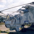 Mi-24W, 60 weiss (2816 Besuche) Detailansicht Bug, 08/2001 Mi-24W, 60 weiss