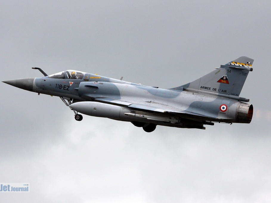 118-EZ, Mirage-2000-5F, French Air Force (3568 visitas) 118-EZ, Mirage-2000-5F, French Air Force