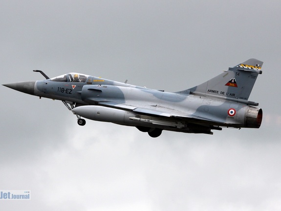 118-EZ, Mirage-2000-5F, French Air Force (3577 odwiedzin) 118-EZ, Mirage-2000-5F, French Air Force