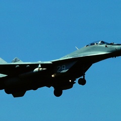 29 weiss, MiG-29 (3731 visitas) Aufnahmezeitpunkt ca. 1993 29 weiss, MiG-29