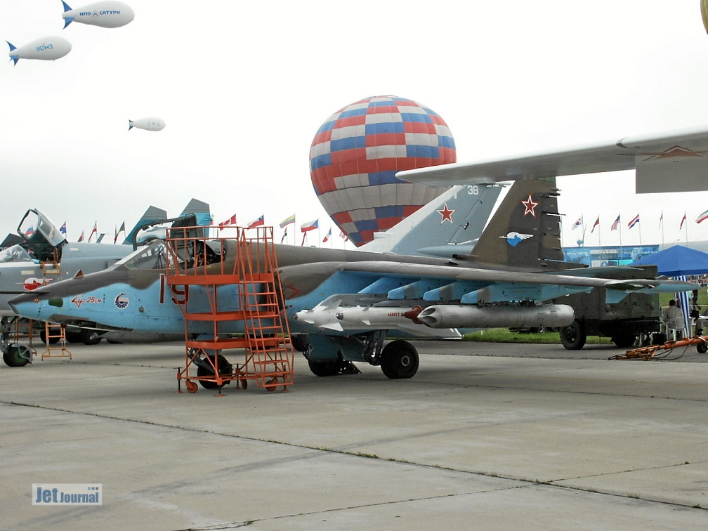 Su-25SM, 19 rot (2122 visitas) MAKS 2003 Su-25SM, 19 rot