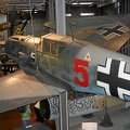 Messerschmitt Bf-109 E-4, Rote 5 (1844 Besuche) Originalmaschine aus 1939, Notwasserung 1941, Bergung 1993 Messerschmitt Bf-109 E-4, Rote 5