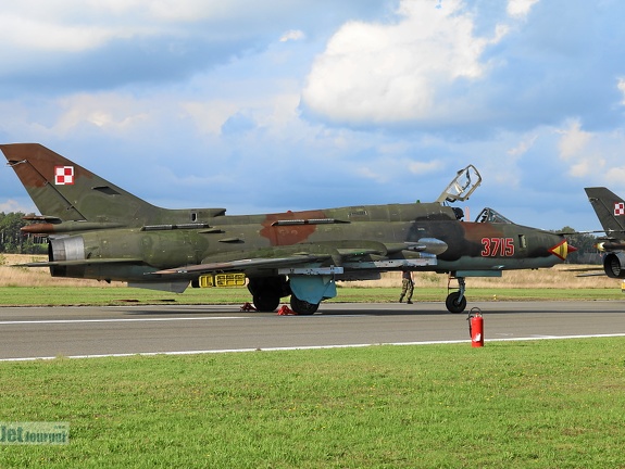 3715, Su-22M4, Polish Air Force (2574 visites) Kleine Brogel 2015 3715, Su-22M4, Polish Air Force