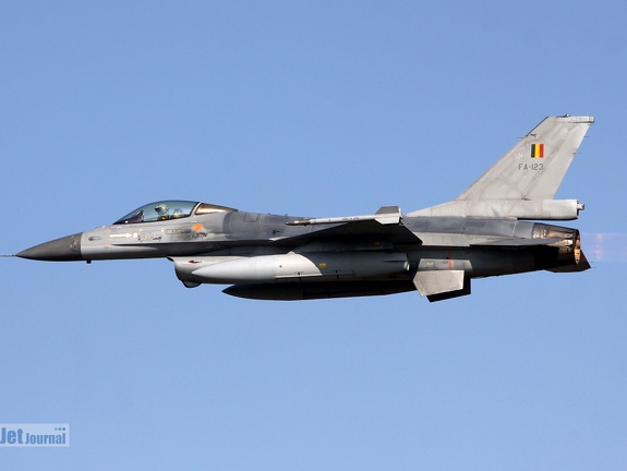 FA-123, F-16AM, Belgian Air Component (2686 návštěv) FA-123, F-16AM, Belgian Air Component