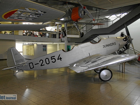 D-2054 Junkers A50ci Junior (2419 visite) D-2054 Junkers A50ci Junior