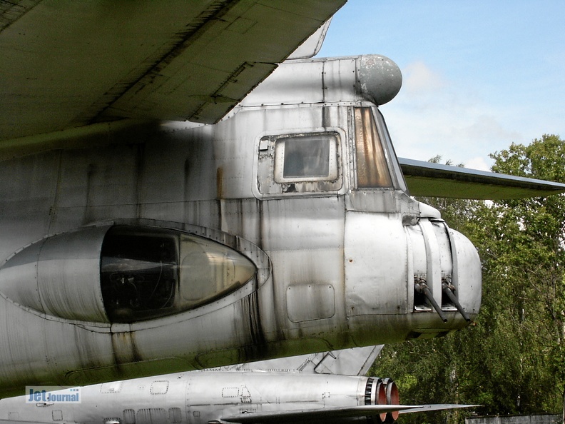 Tupolew Tu-16K-26, 53 rot (2639 visite) Heckbereich, Monino 2003 Tupolew Tu-16K-26, 53 rot