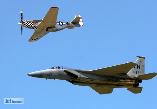 Heritage Flight 86-0176/LN F-15C & 463864/HL-W P-51D Mustang