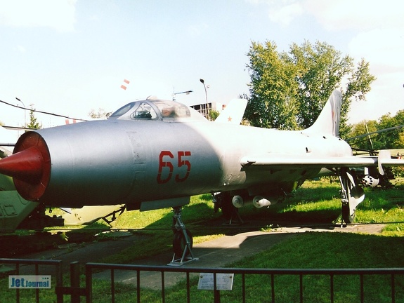 Su-7B, 65 rot (2571 visite) Aufnahmedatum MAKS 2001 Su-7B, 65 rot