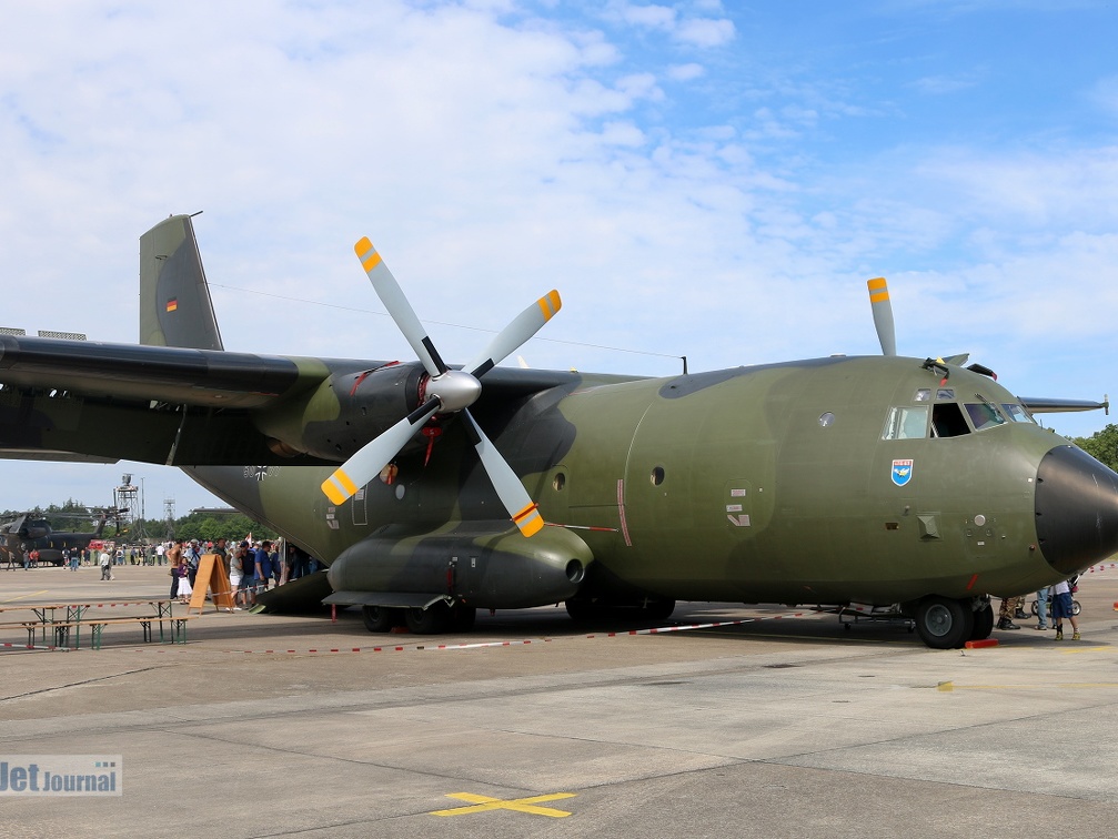 50+77, C-160D Transall, Deutsche Luftwaffe (3361 Besuche) Flugplatz Hohn 50+77, C-160D Transall, Deutsche Luftwaffe