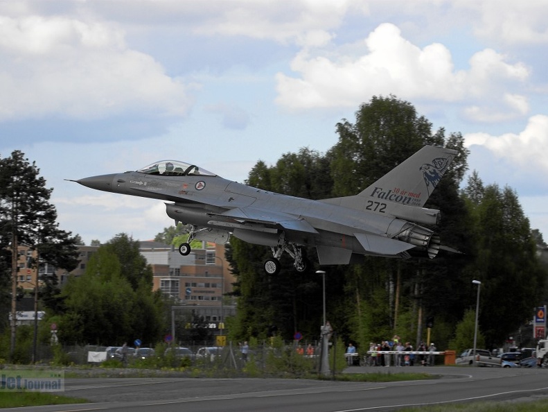 272 F-16AM Luftforsvaret (2525 Besuche) 272 F-16AM Luftforsvaret