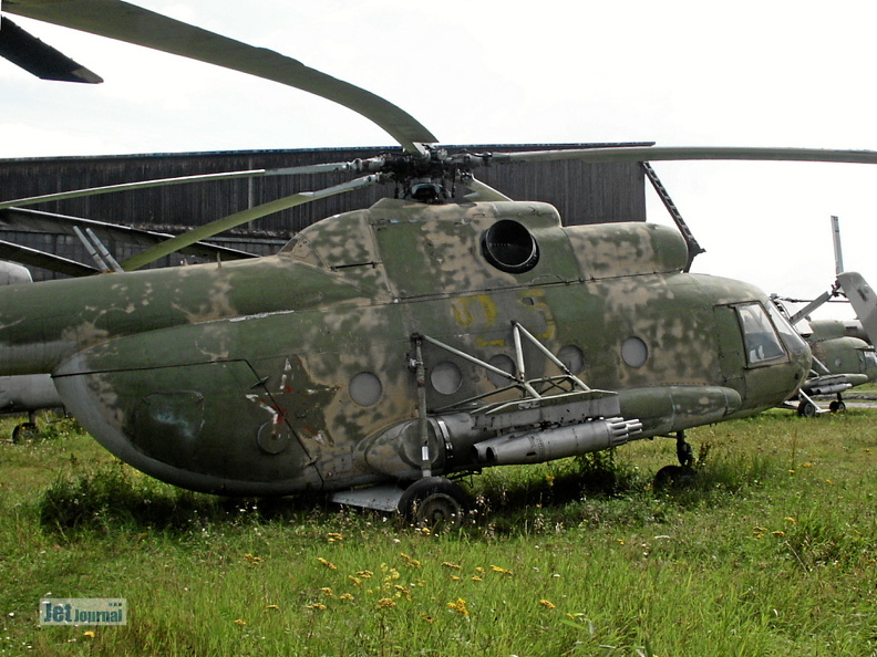Mil Mi-8T, 25 gelb (2721 odwiedzin) Aufnahmedatum 2003, Monino Mil Mi-8T, 25 gelb