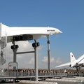 F-BVFB BAC Concorde 101 mit Tu-144 im Hintergrund (3674 Besuche) F-BVFB BAC Concorde 101 mit Tu-144 im Hintergrund