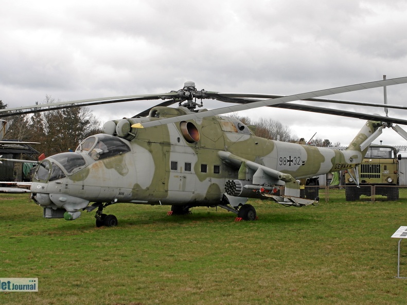 Mi-24D, 547 ex. NVA, 96+39 ex. Bundeswehr (3699 Besuche) Mi-24D, 547 ex. NVA, 96+39 ex. Bundeswehr
