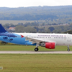 OM-BYA, Airbus A319CJ