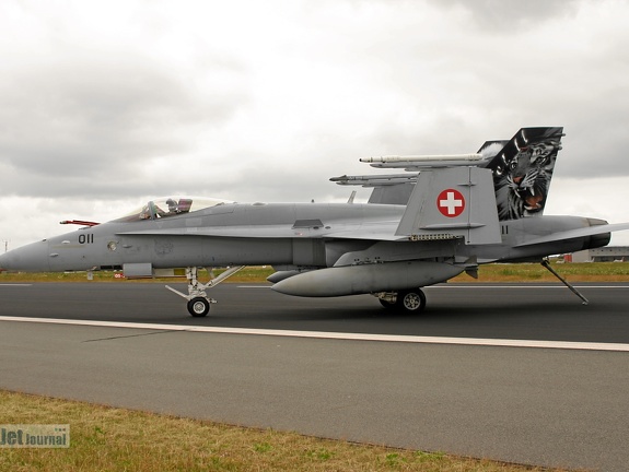 J-5011, F/A-18C Hornet, Swiss Air Force (3795 Besuche) J-5011, F/A-18C Hornet, Swiss Air Force
