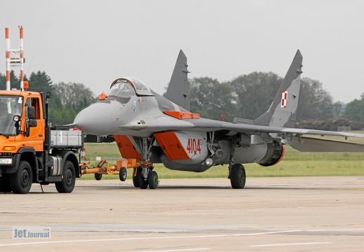 4104, MiG-29, Polnische Luftwaffe