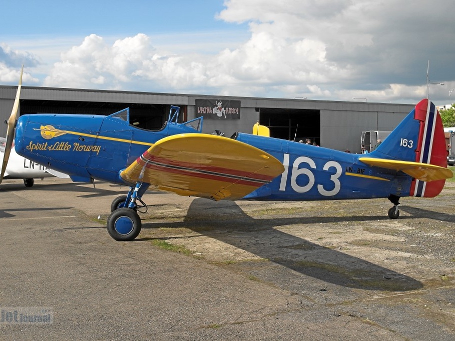 LN-BIF Fairchild PT-19A Cornell (1483 Besuche) LN-BIF Fairchild PT-19A Cornell