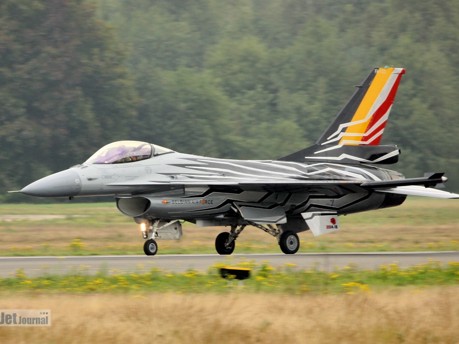 FA-123, F-16AM, Belgian Air Component