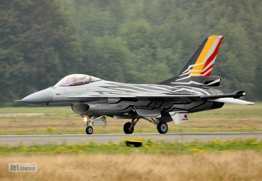 FA-123, F-16AM, Belgian Air Component